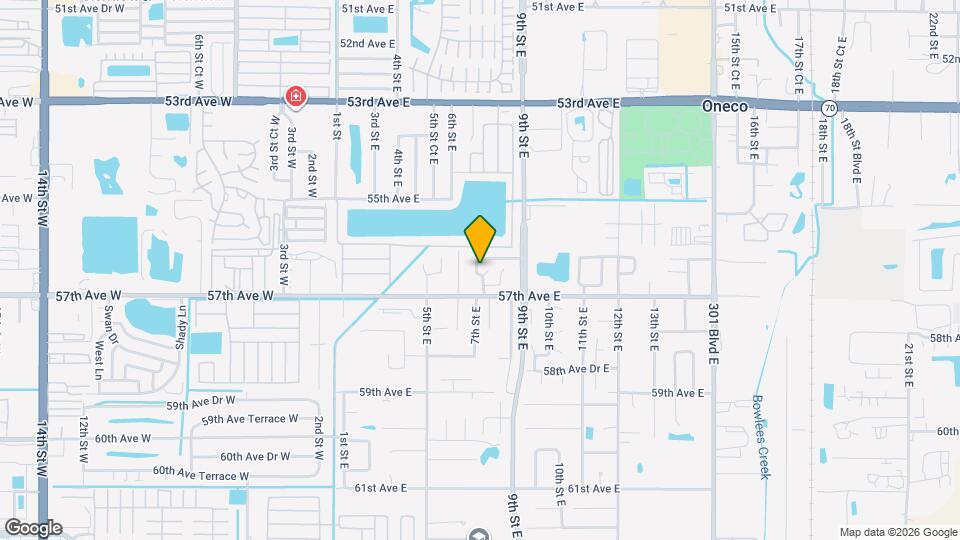 5613 7th St Ct E Map and Location Details