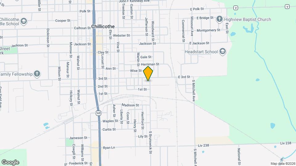 205 2nd St Mapa y Detalles de la Ubicación