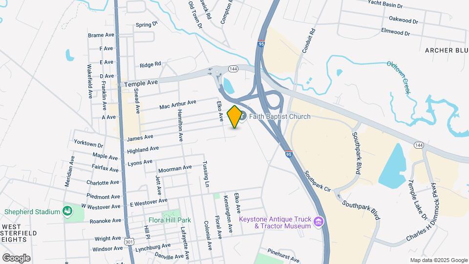 112 E Highland Ct Map and Location Details