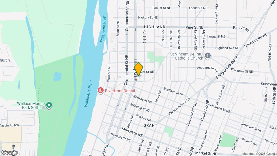 1864 Liberty St NE Mapa y Detalles de la Ubicación