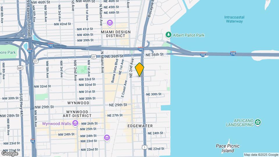 3224 Biscayne Blvd Map and Location Details