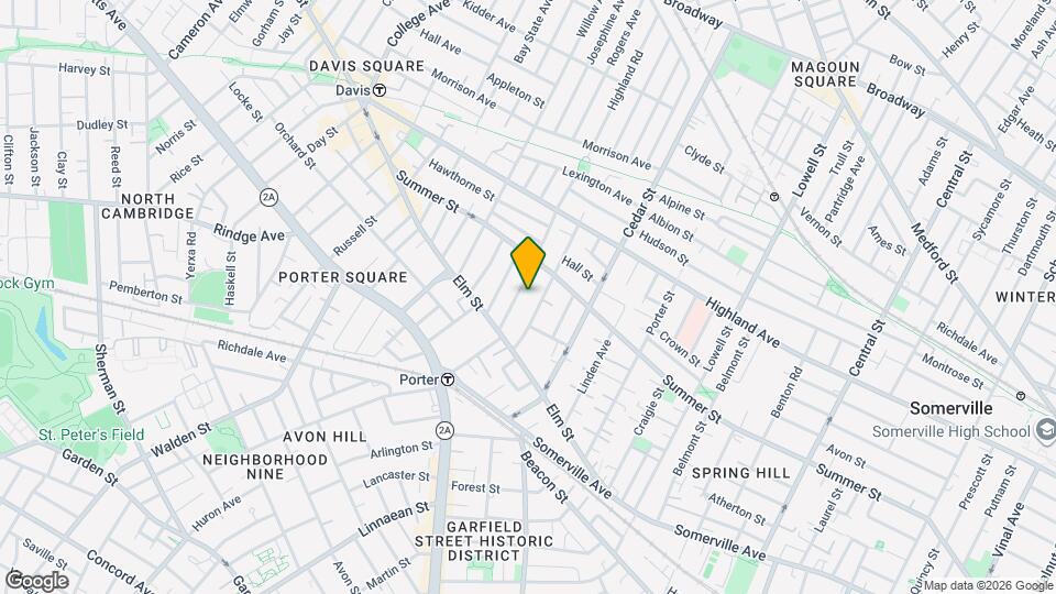 28R Cherry St, Unit 2 Map and Location Details