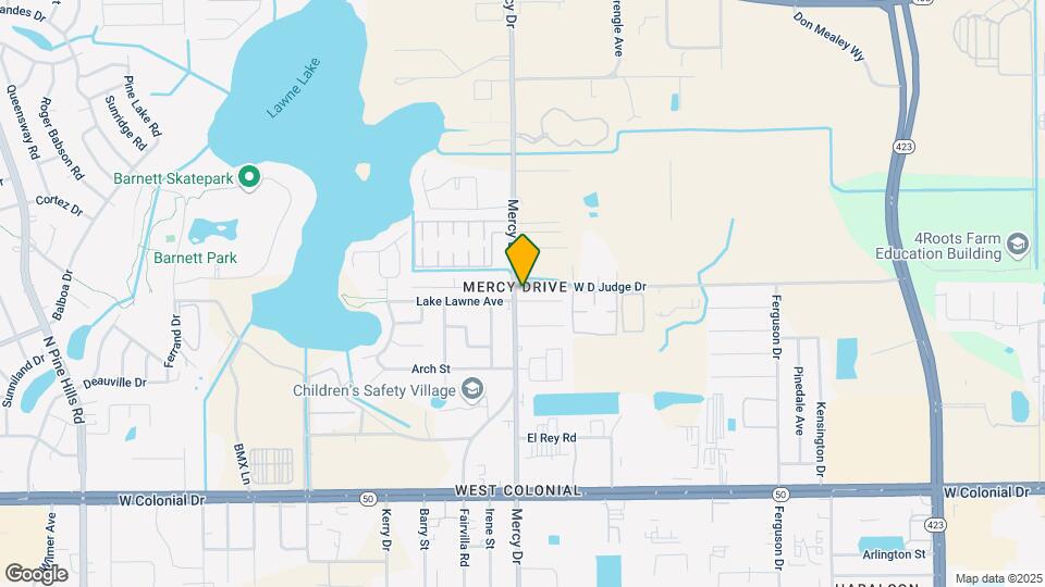 4139 Lake Lawne Ave Map and Location Details