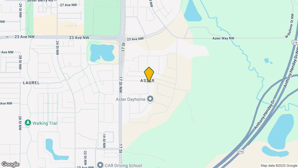 1187 Aster Blvd Map and Location Details
