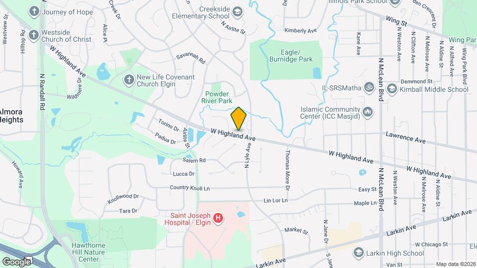 1860 W Highland Ave, Unit G-103 Mapa y Detalles de la Ubicación