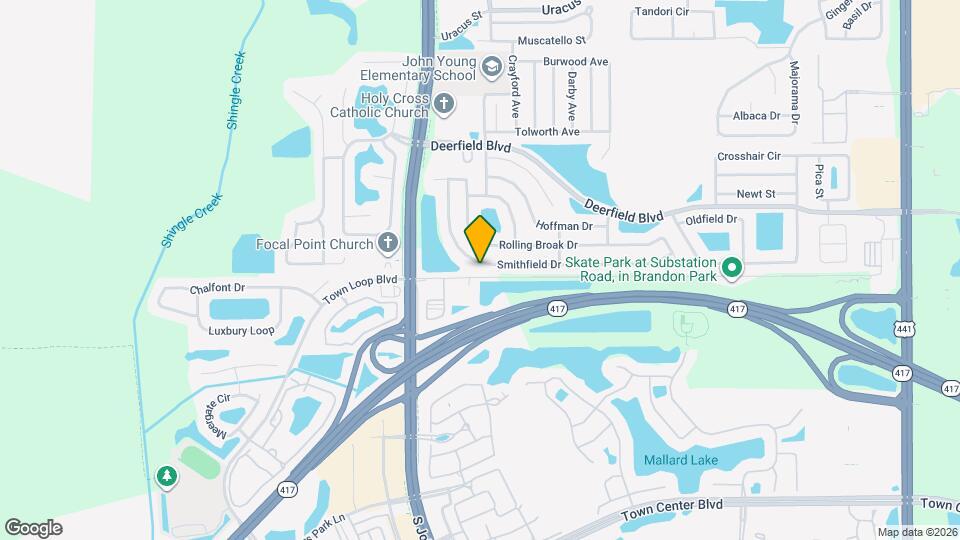 2820 Smithfield Dr Map and Location Details