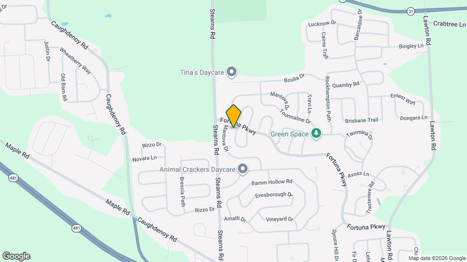 8205 Lucchesi Dr Map and Location Details