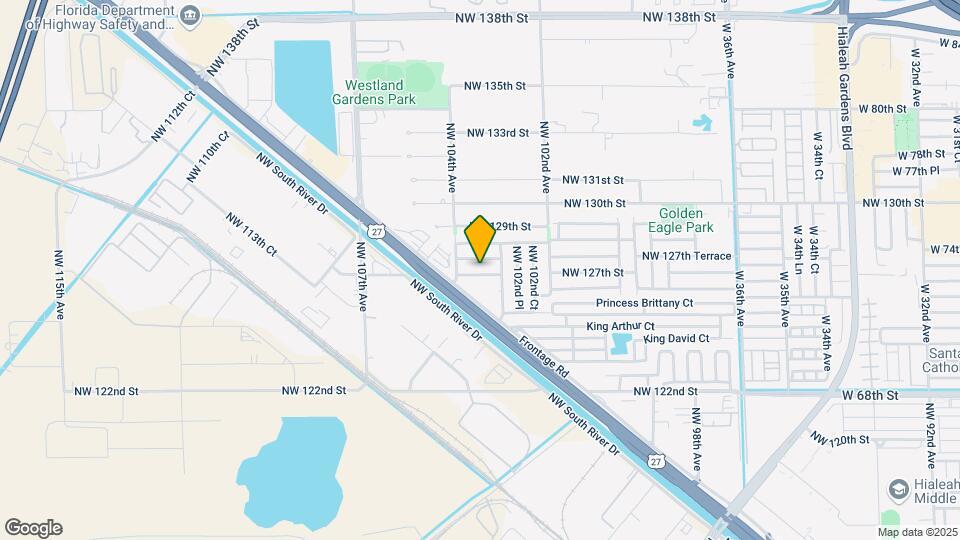 10351 NW 127th St Map and Location Details