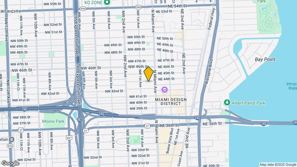 46 NW 44th St Map and Location Details