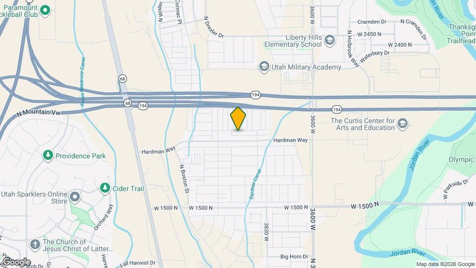 3985 W 1960 N Map and Location Details