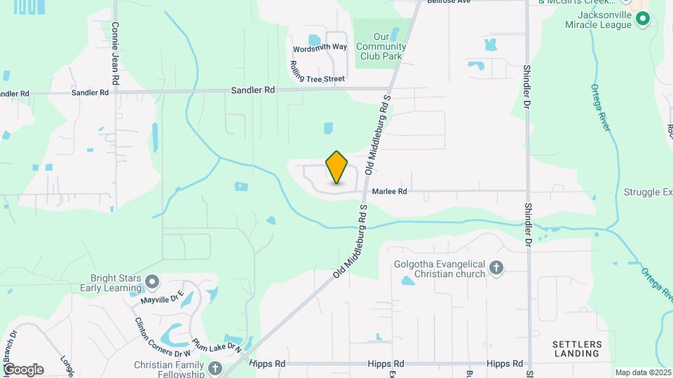 9251 Whisper Glen Dr Map and Location Details