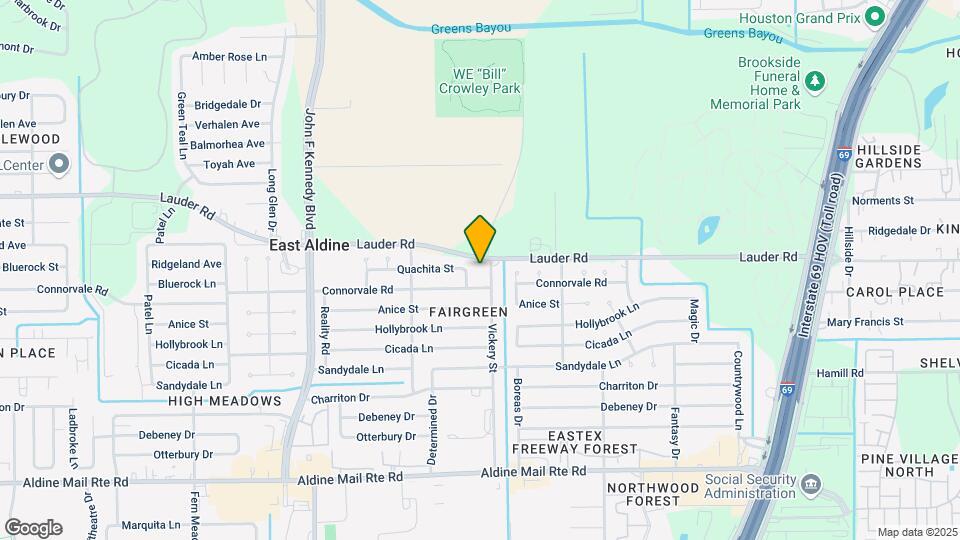 13117 Vickery St Mapa y Detalles de la Ubicación