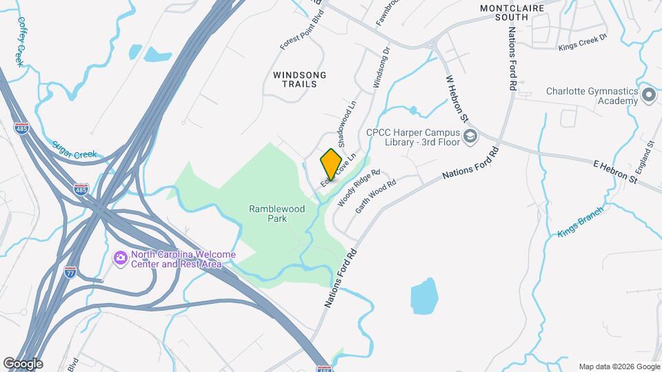 701 Echo Cove Ln Map and Location Details