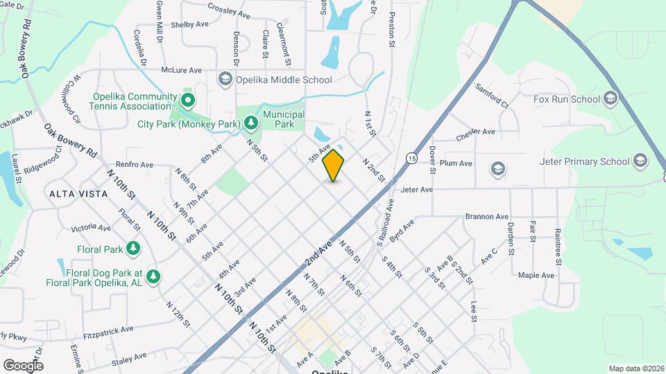 Historic District - Opelika Map and Location Details