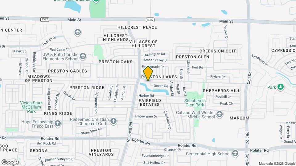 8007 Galley St Map and Location Details