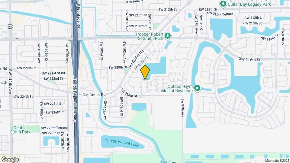 9991 SW 222nd St Map and Location Details