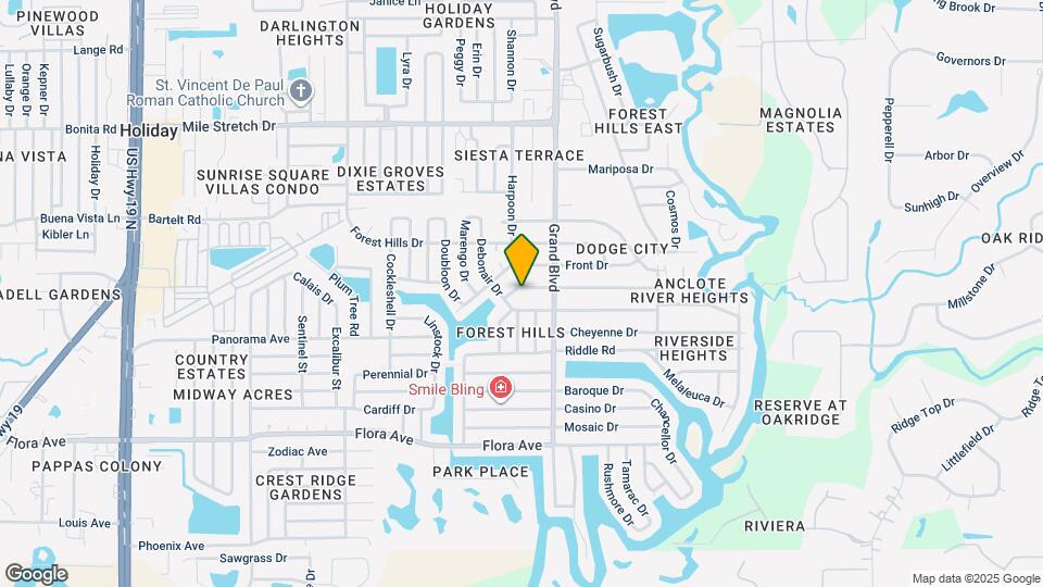 5412 Golden Nugget Dr Map and Location Details