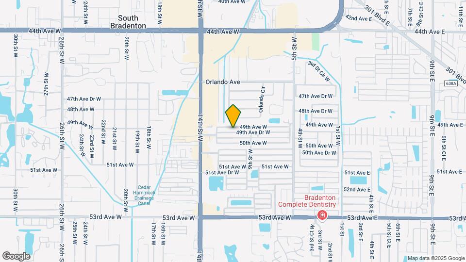 1009 49th Avenue Dr W Mapa y Detalles de la Ubicación