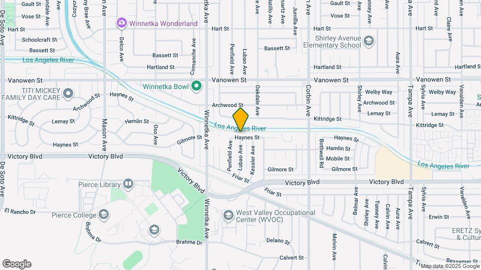 19953 Haynes St Map and Location Details