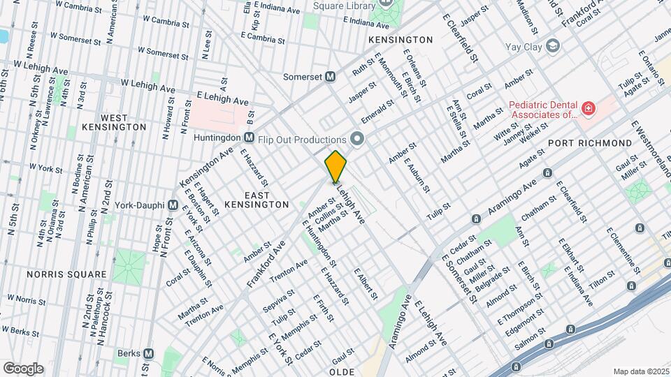 2046 E Lehigh Ave Map and Location Details