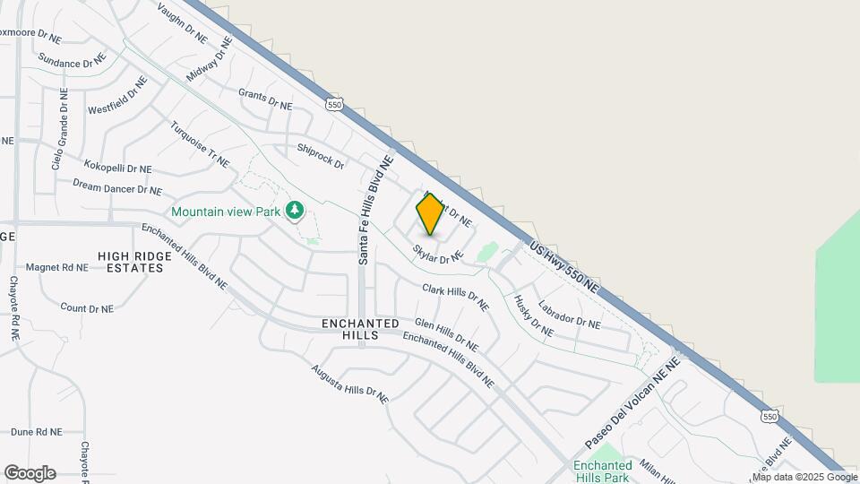 6944 Angela Dr NE Map and Location Details