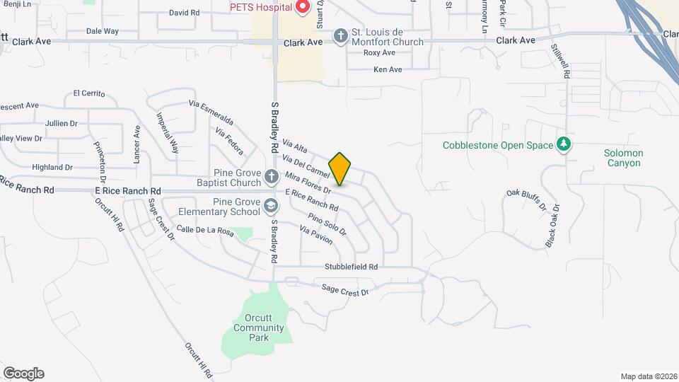 1215 Mira Flores Dr Mapa y Detalles de la Ubicación