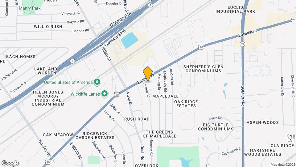 Empire Townhomes Wickliffe, OH Apartments For Rent