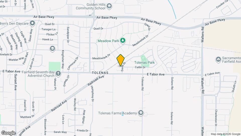 1431 Catlin Ct Map and Location Details