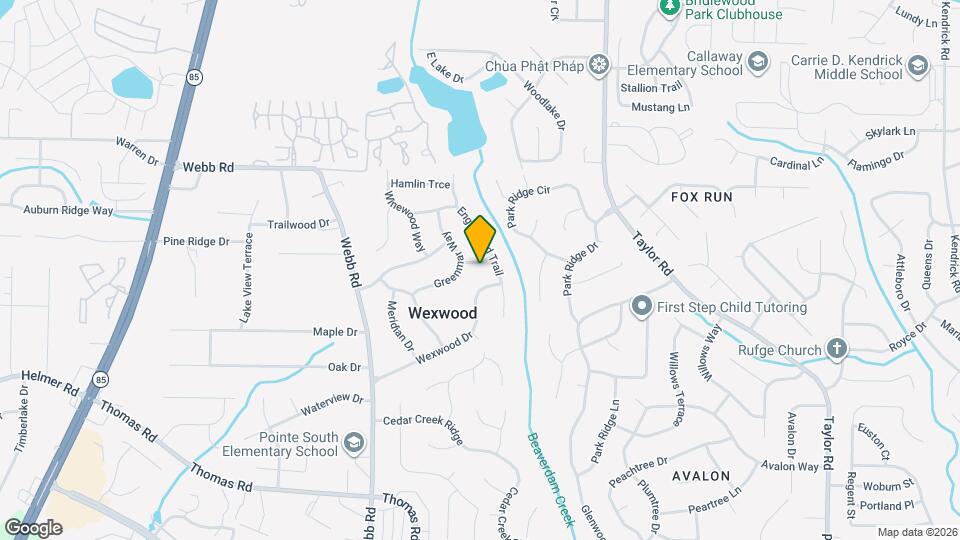 460 Paxton Pl Map and Location Details