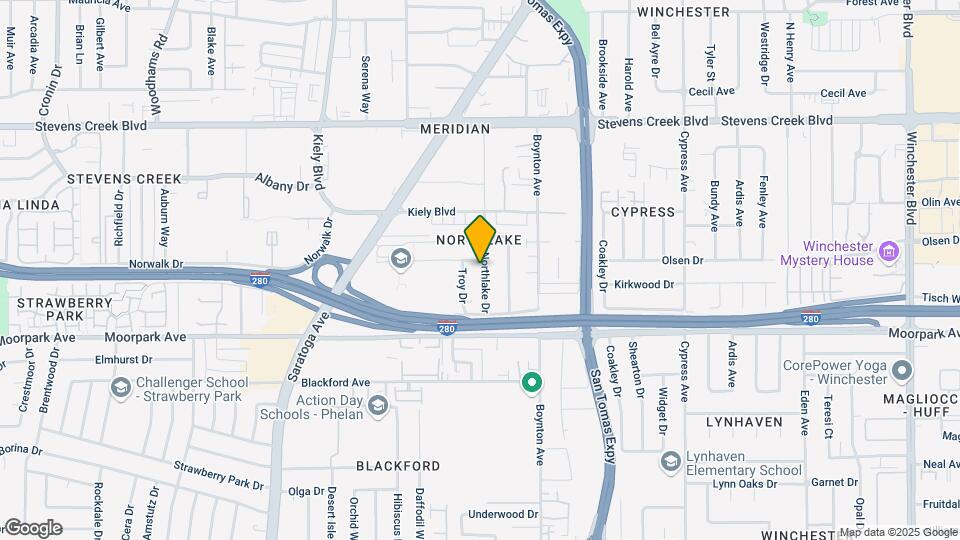 419-519 Northlake Dr Map and Location Details