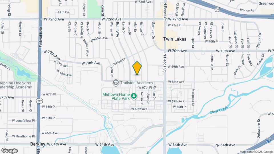6820 Larsh Dr Map and Location Details