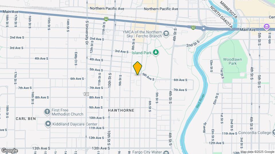501 7th St S Map and Location Details