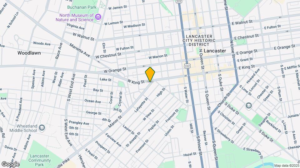 416-418 Manor St Map and Location Details