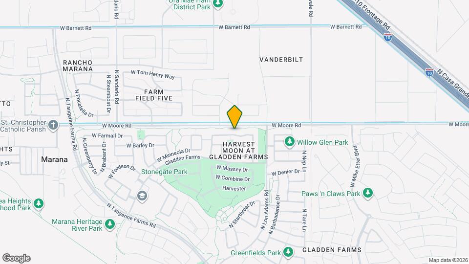 11332 W Burning Sage St Mapa y Detalles de la Ubicación