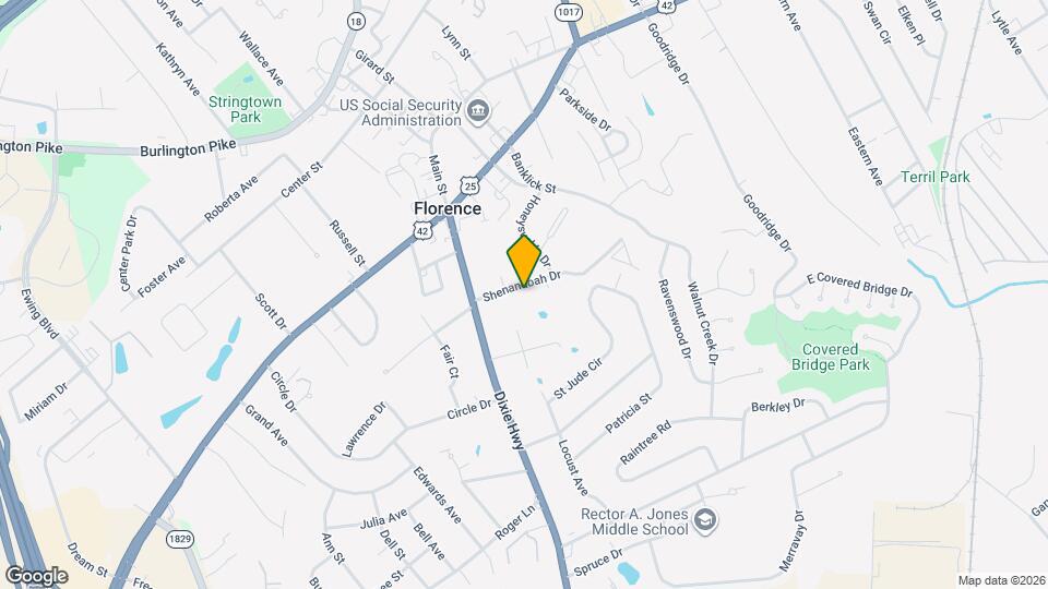 13 Shenandoah Dr Map and Location Details