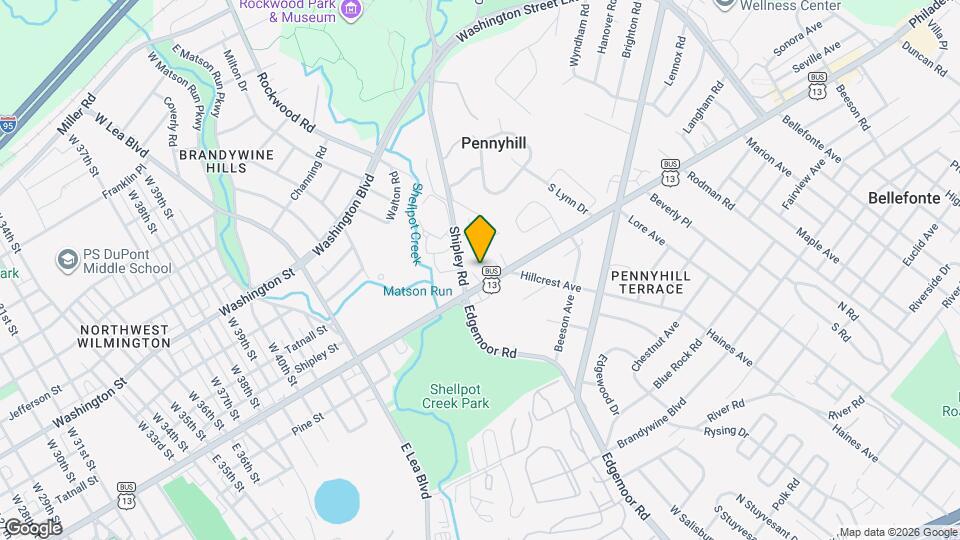 201 Philadelphia Pike Map and Location Details