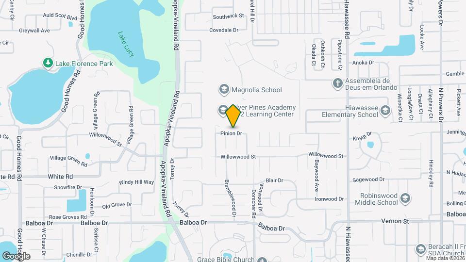 7223 Pinion Dr Mapa y Detalles de la Ubicación