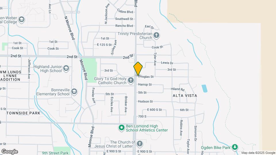 352 S Harrison Blvd Map and Location Details