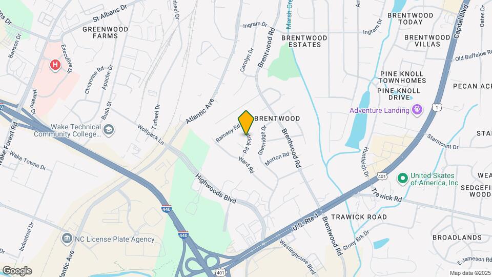 2701 Patrick Rd Map and Location Details