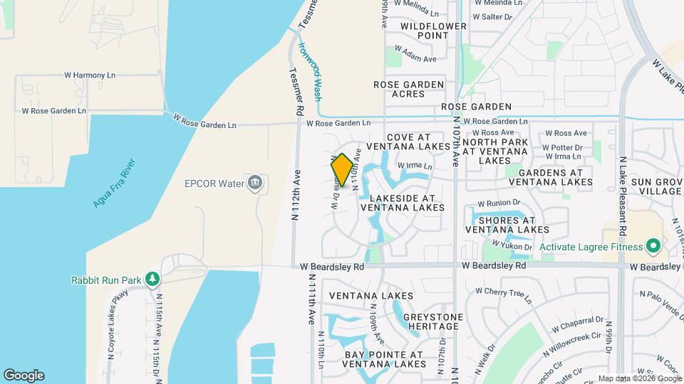 20615 N Ventana Dr W Map and Location Details