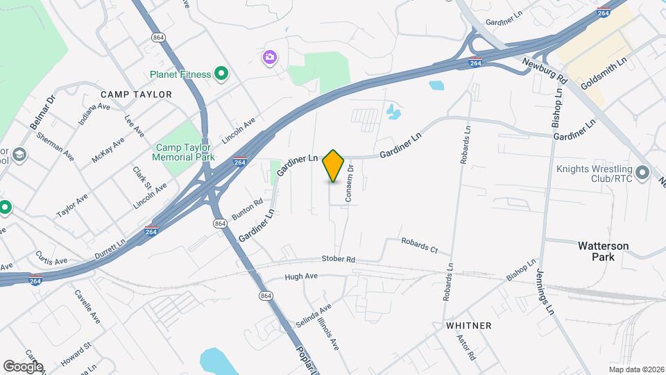 4311 Annshire Ave Map and Location Details