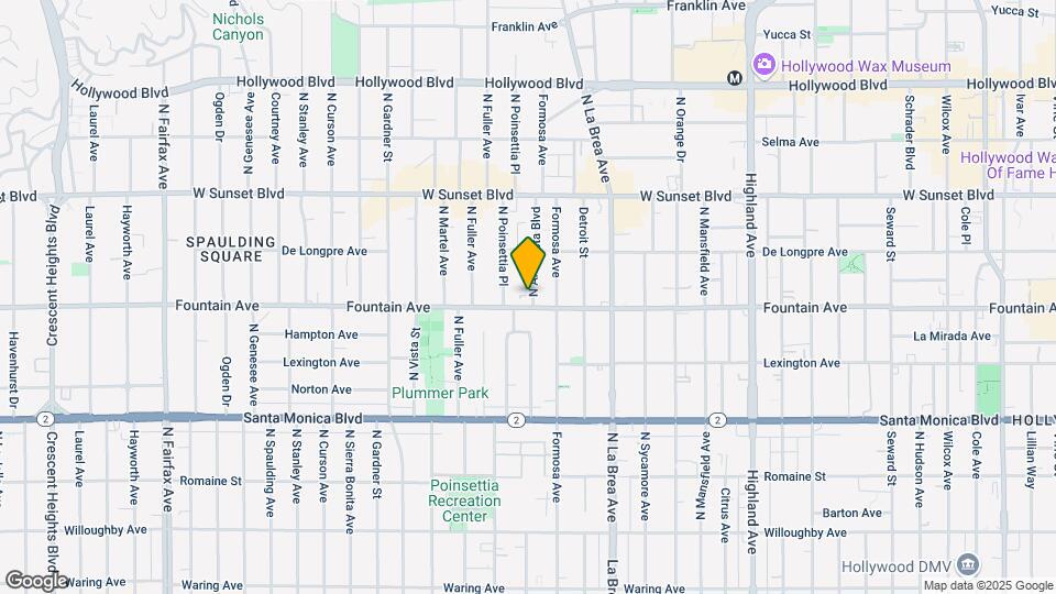 1307 N Alta Vista Blvd Mapa y Detalles de la Ubicación