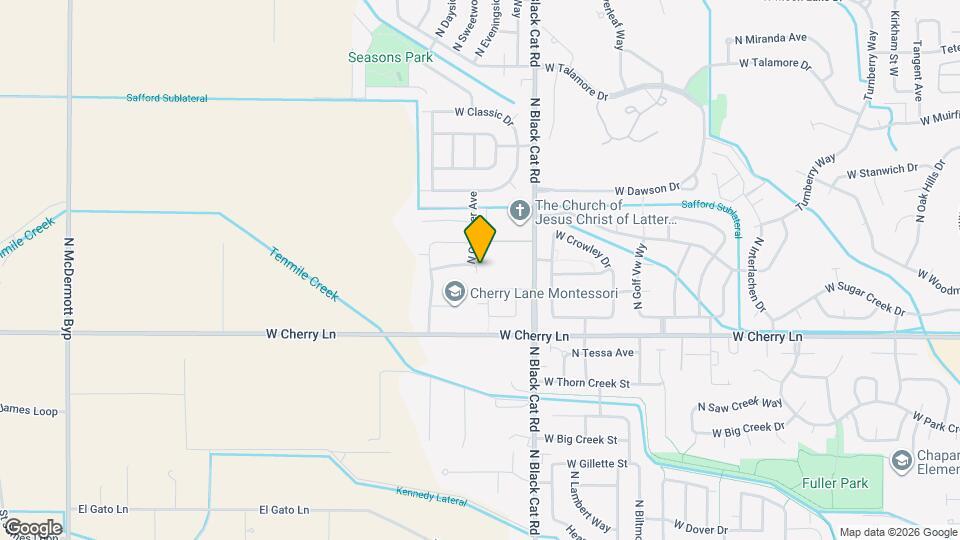 1818 N Oconner Ave Mapa y Detalles de la Ubicación