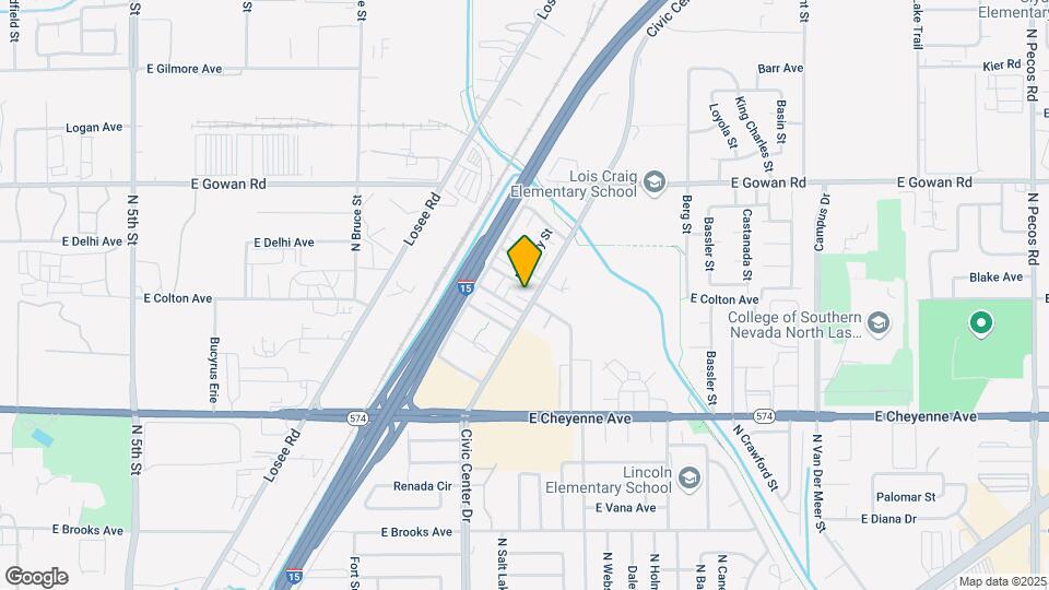 3405 Civic Center Dr Map and Location Details