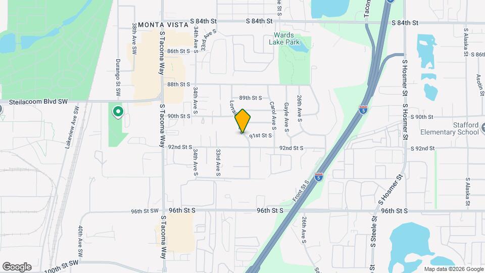 9022 Lorraine Ave S Map and Location Details