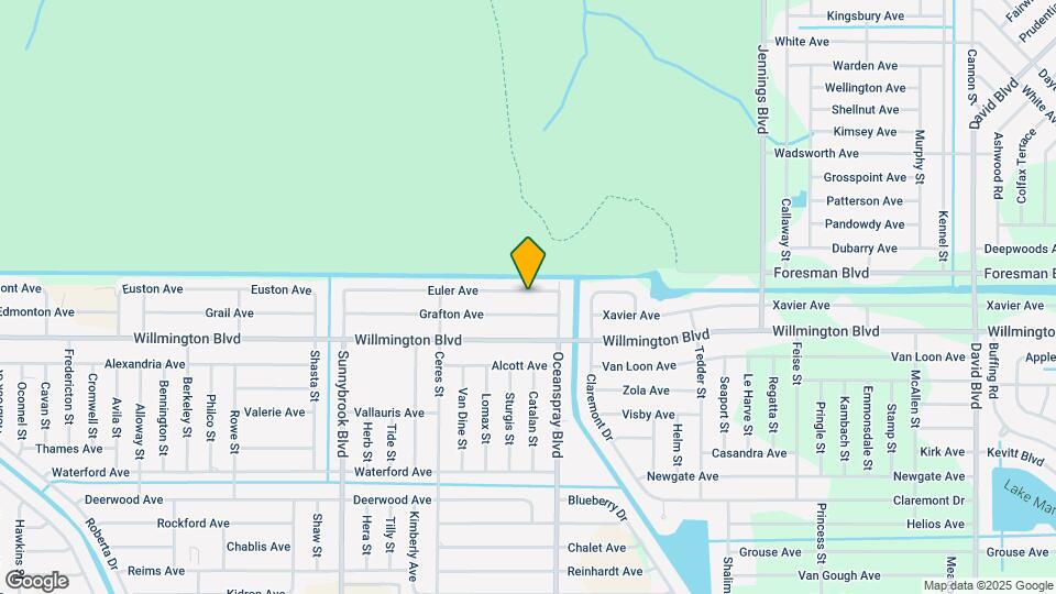 11231 Euler Ave Map and Location Details
