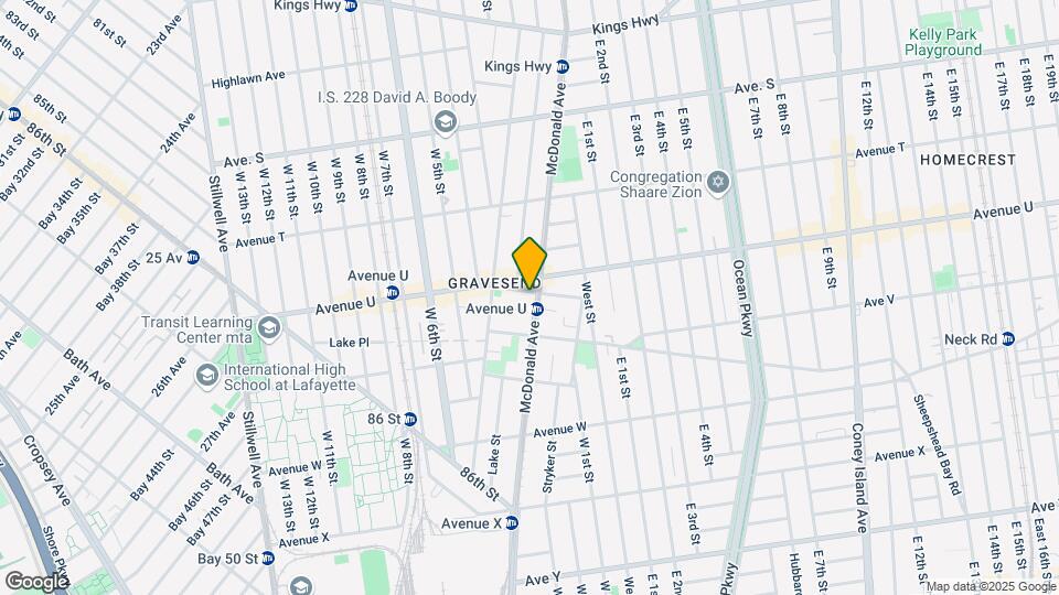 2288 McDonald Ave Mapa y Detalles de la Ubicación