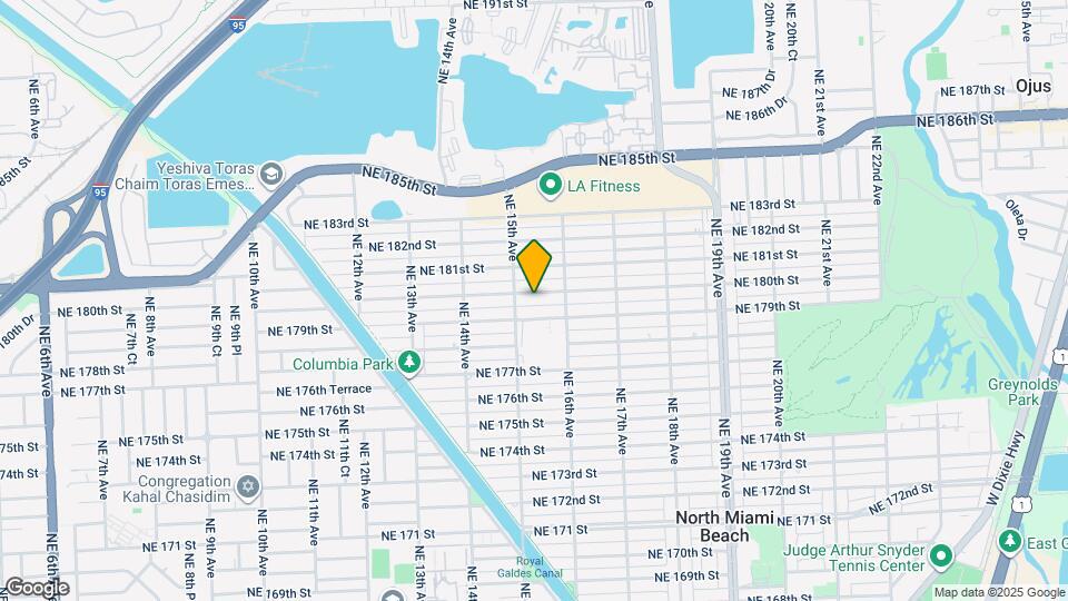 1530 NE 180th St Map and Location Details