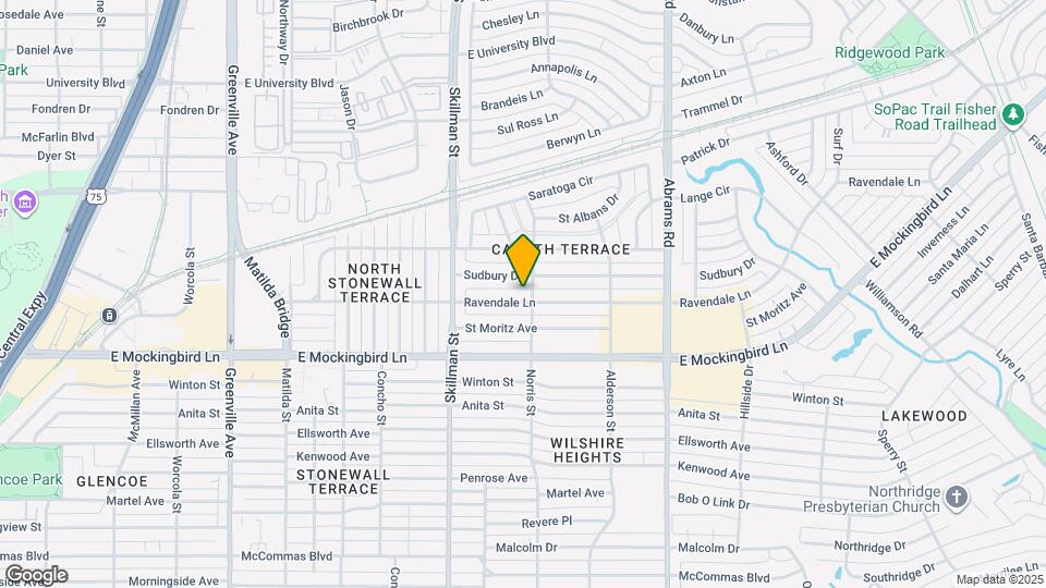 6165 Ravendale Ln Map and Location Details