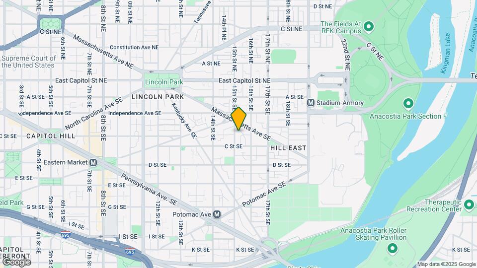 254 15th St SE Map and Location Details